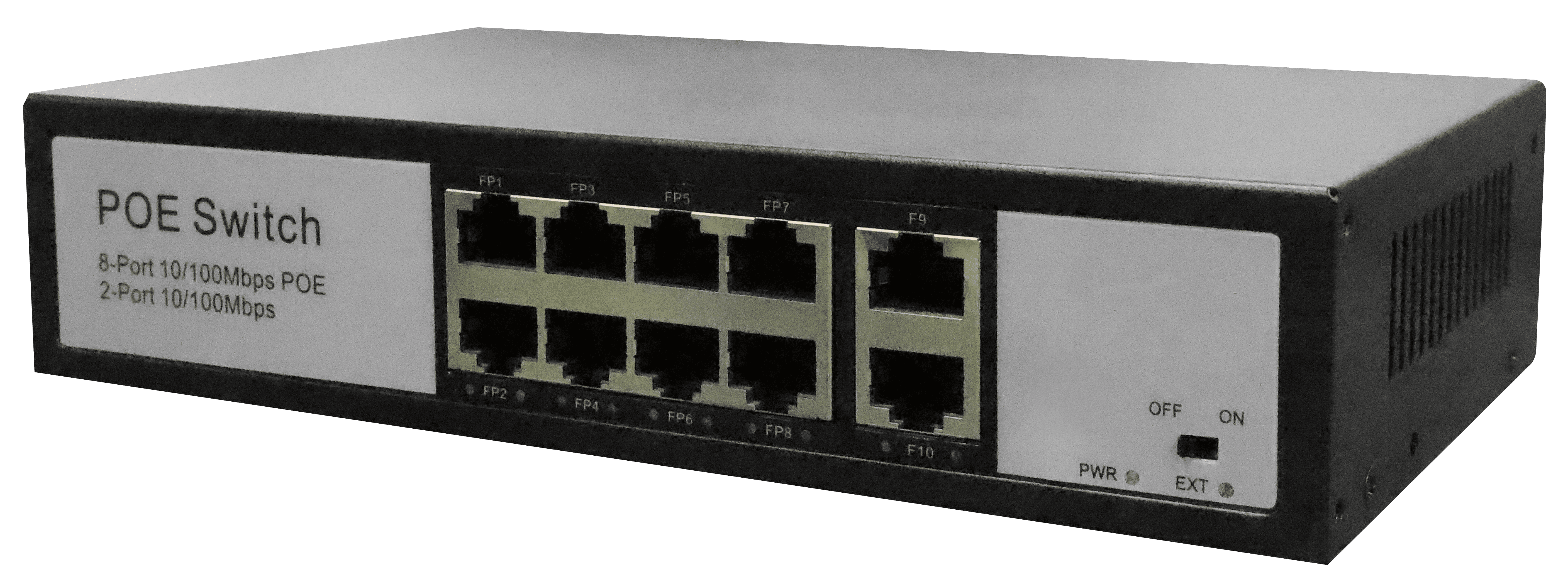 POE Switch 8 port + 2 port